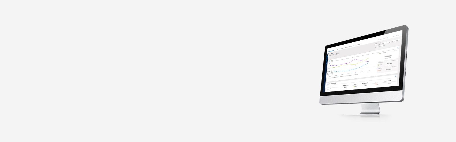 monitor displaying sensormatic iq screen